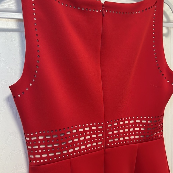 Karl Lagerfeld Red Sleeveless Dress - Picture 5 of 10